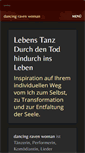 Mobile Screenshot of dancing-raven-woman.de